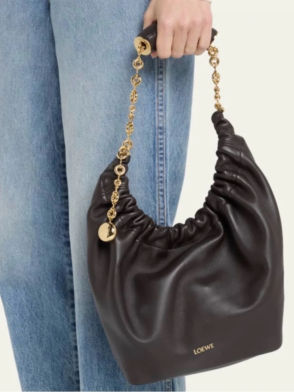 Loewe Squeeze Bag - Brown - size small - Picture 12 of 14